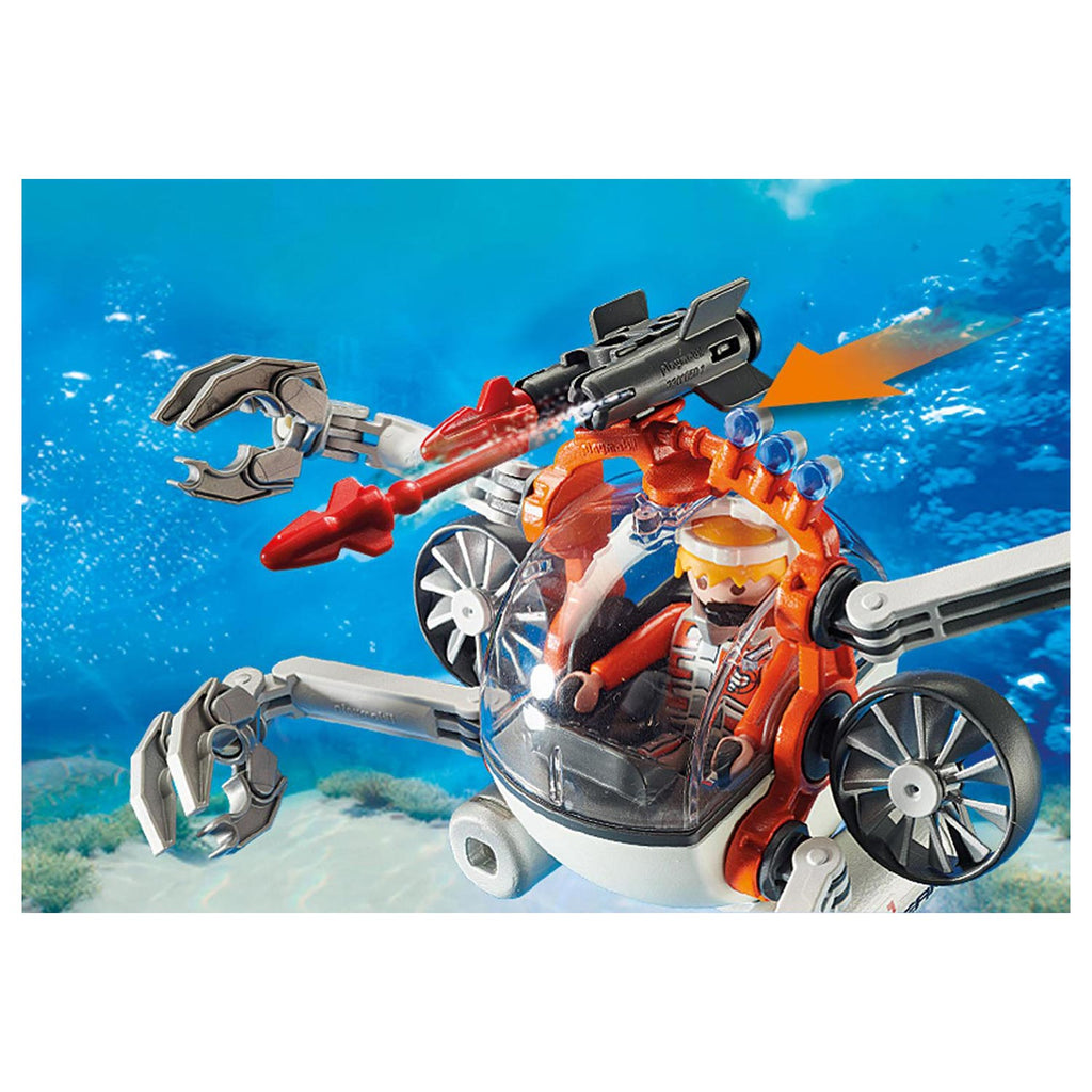 Playmobil 70003 Spy Team Bemande Onderwaterrobot