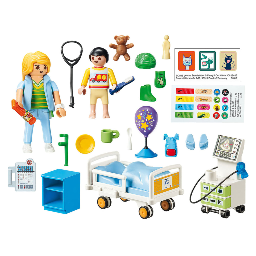 Playmobil City Life Kinderziekenhuiskamer 70192