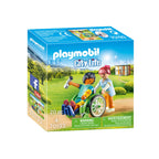 Playmobil City Life Patient in Rolstoel 70193