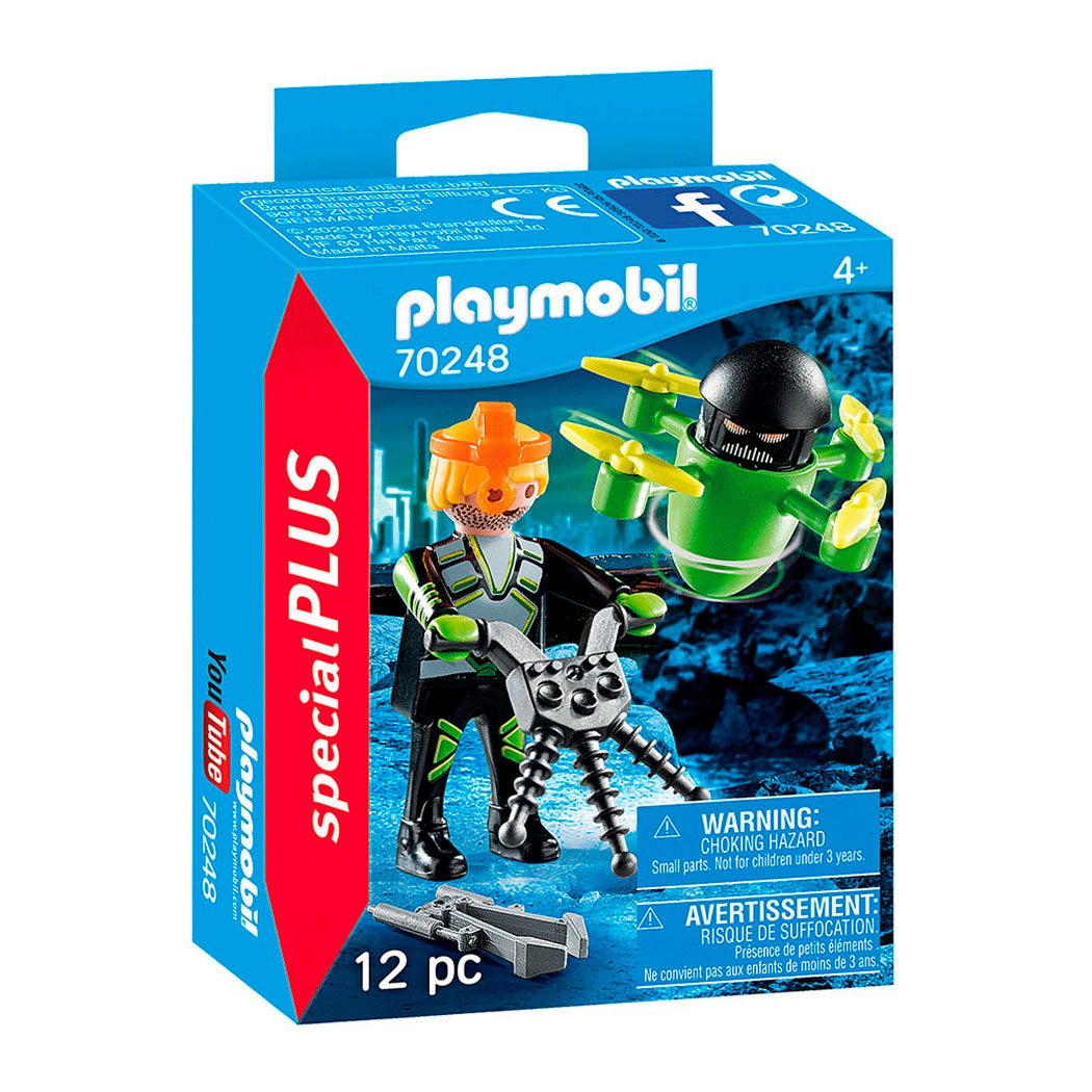 Playmobil 70248 Agent met Drone