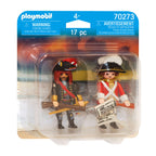 Playmobil Pirates Piratenkapitein en Roodroksoldaat 70273