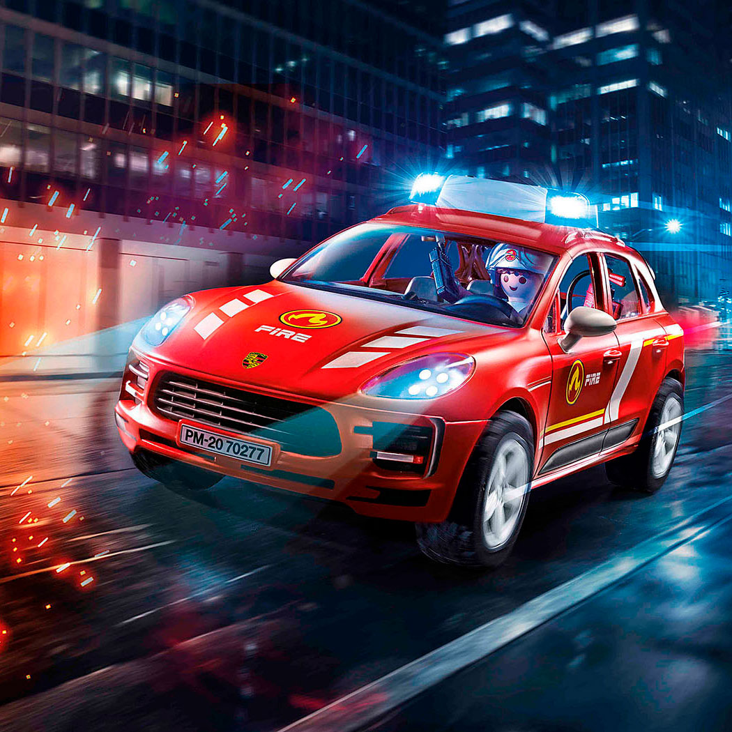 Playmobil 70277 Porsche Macan S Brandweer