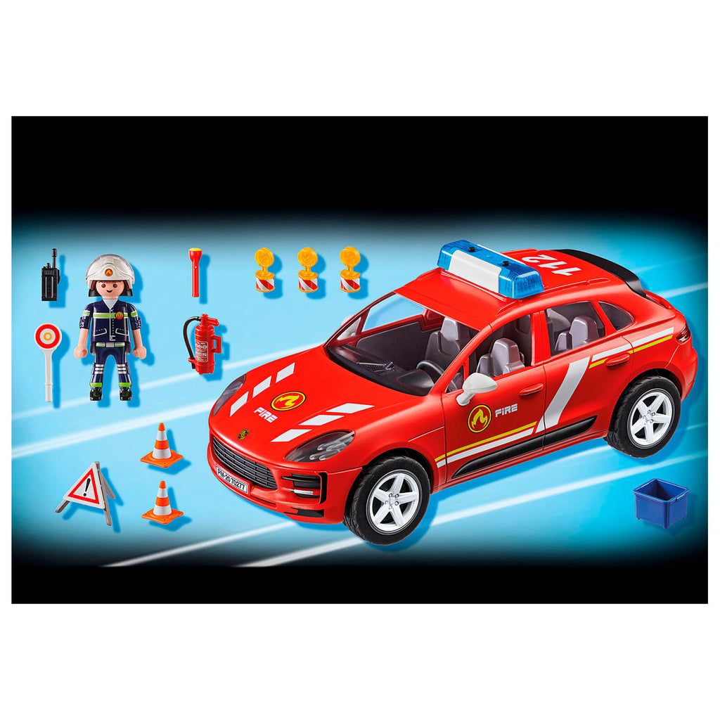 Playmobil 70277 Porsche Macan S Brandweer