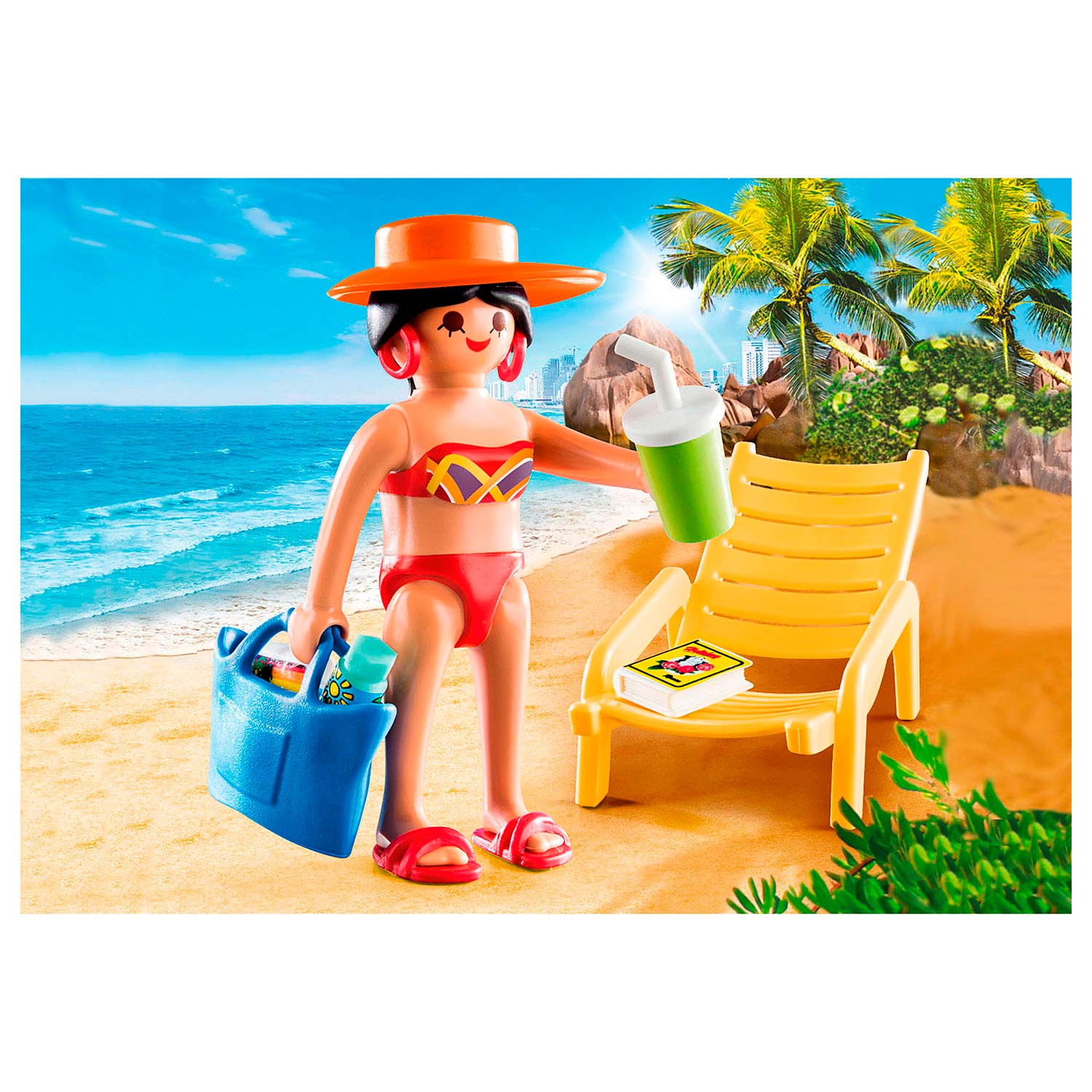 Playmobil 70300 Vakantieganger met Strandstoel
