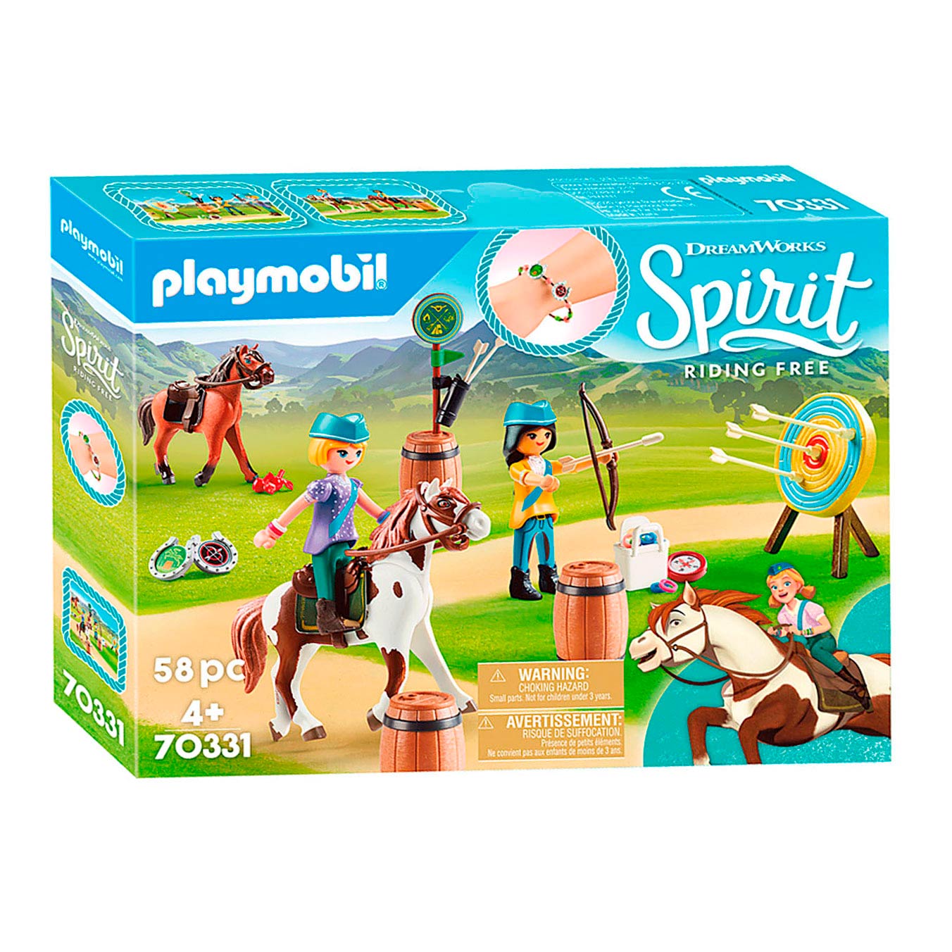 Playmobil Spirit Boogschutter te Paard 70331