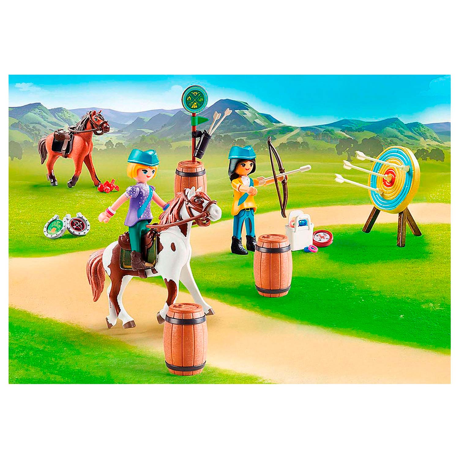 Playmobil Spirit Boogschutter te Paard 70331