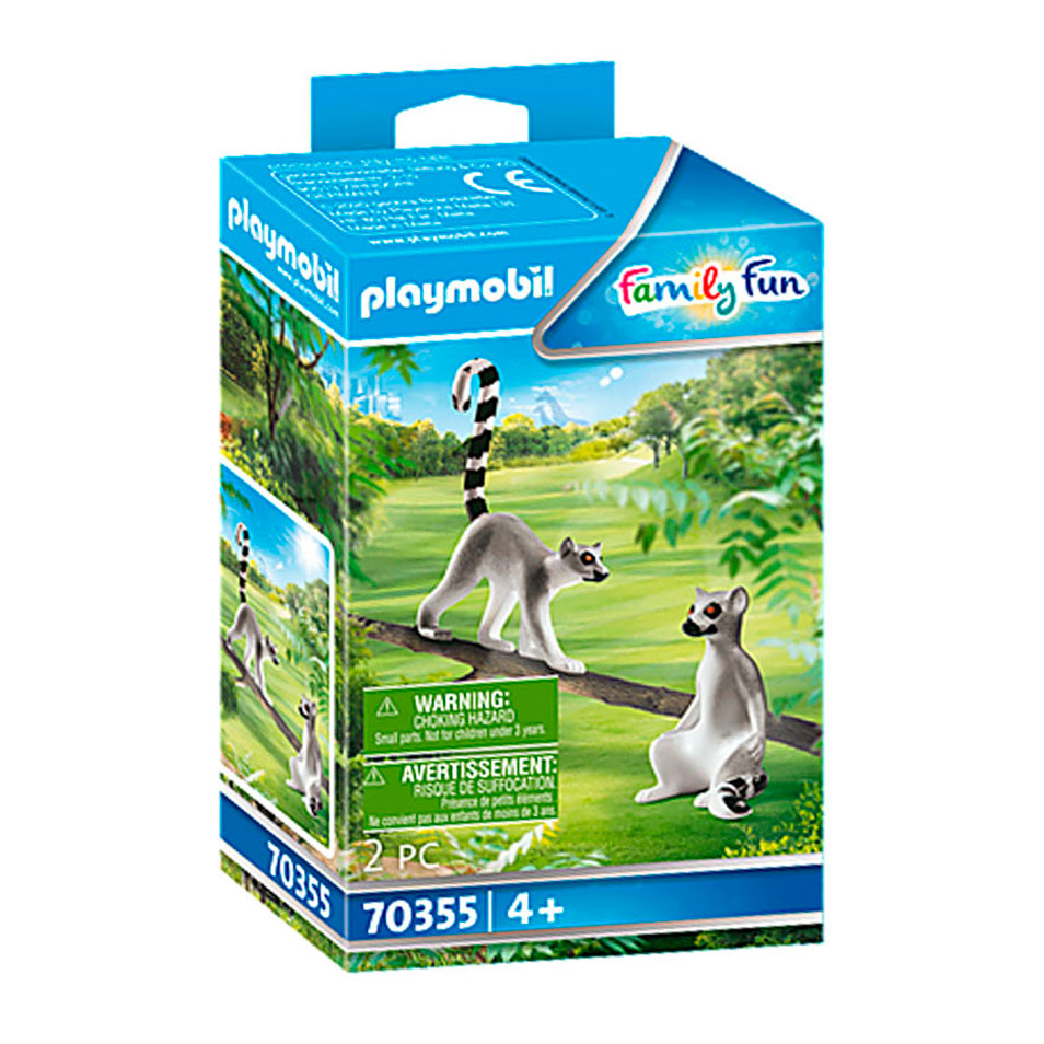 Playmobil - 70355 family fun koppel ringstaartmaki’s
