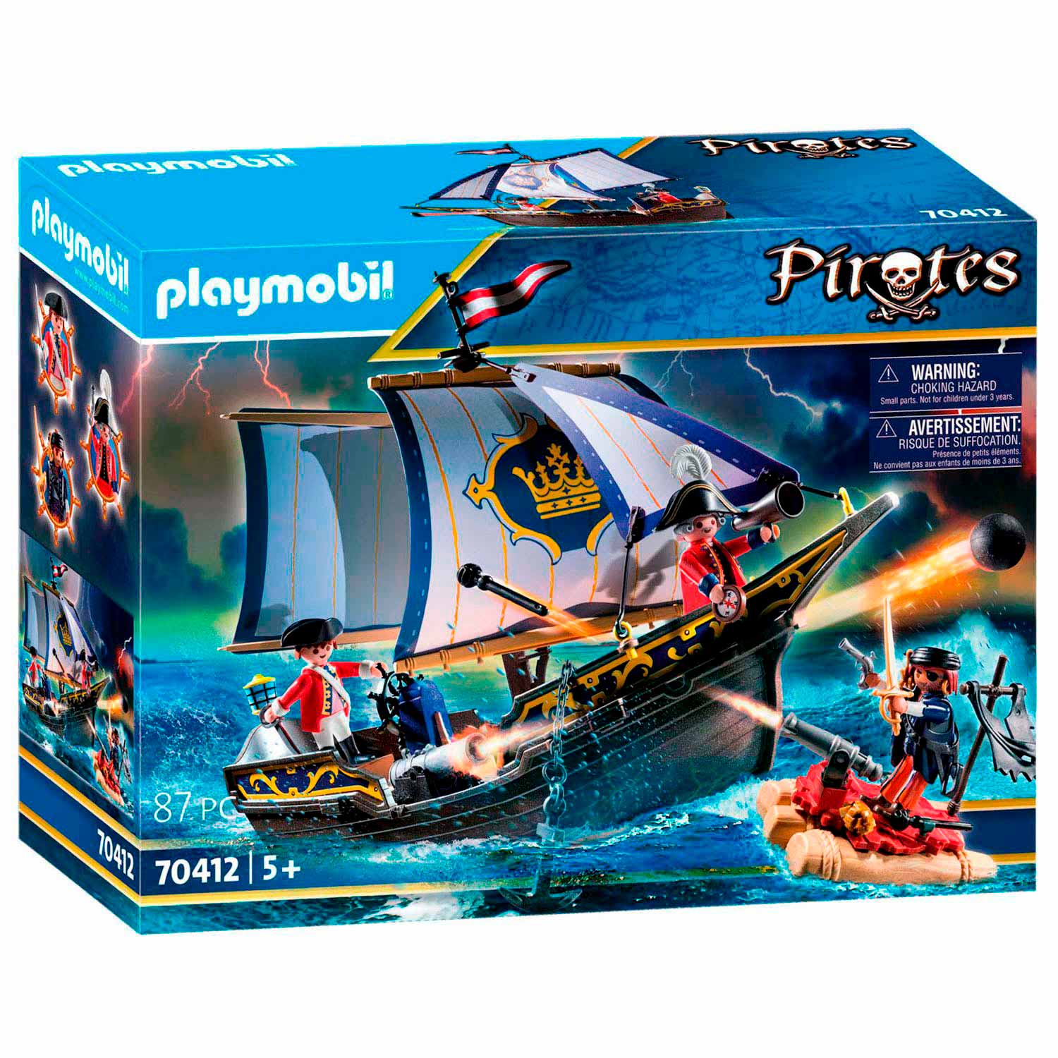 Playmobil Pirates Zeilschip van de Soldaten 70412