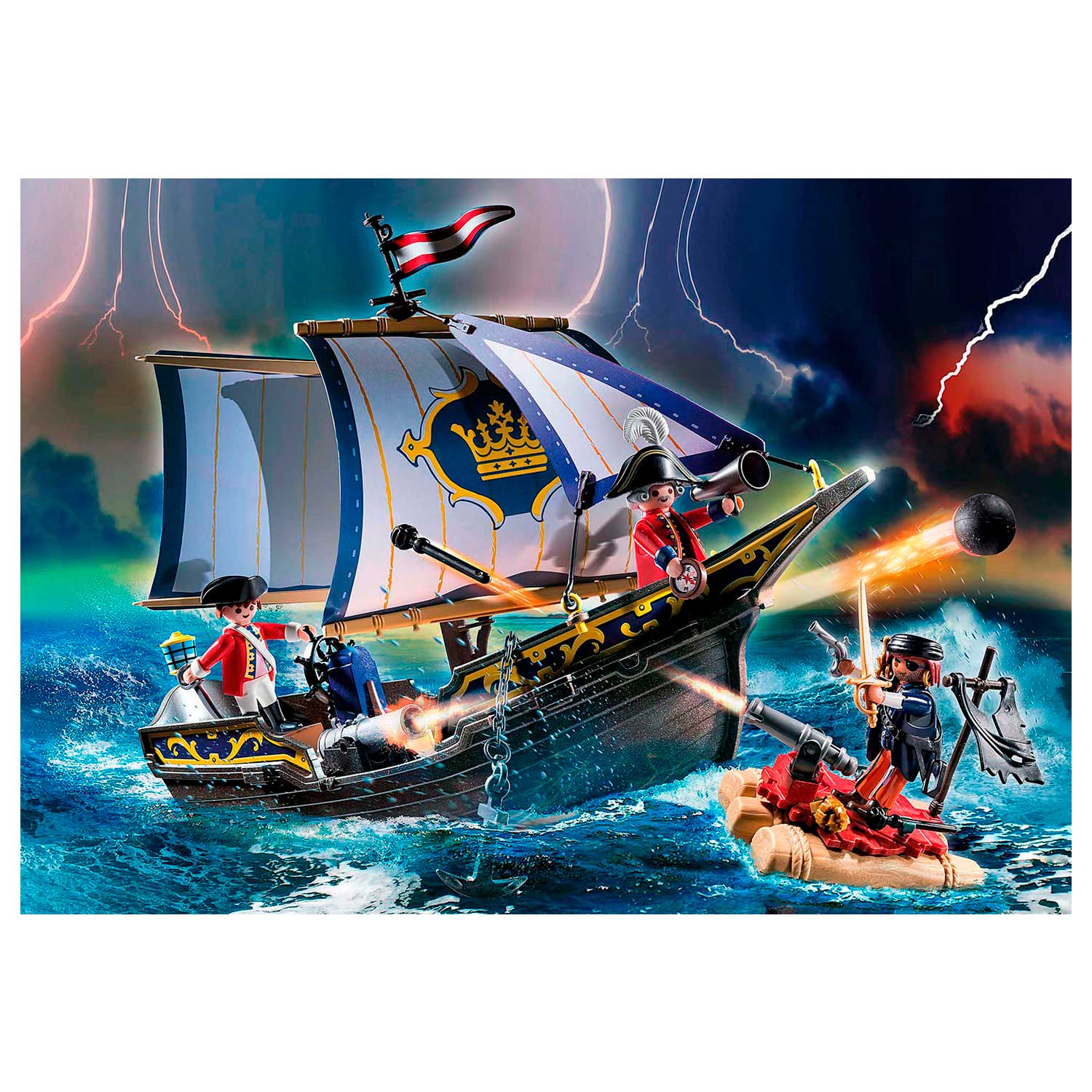 Playmobil Pirates Zeilschip van de Soldaten 70412