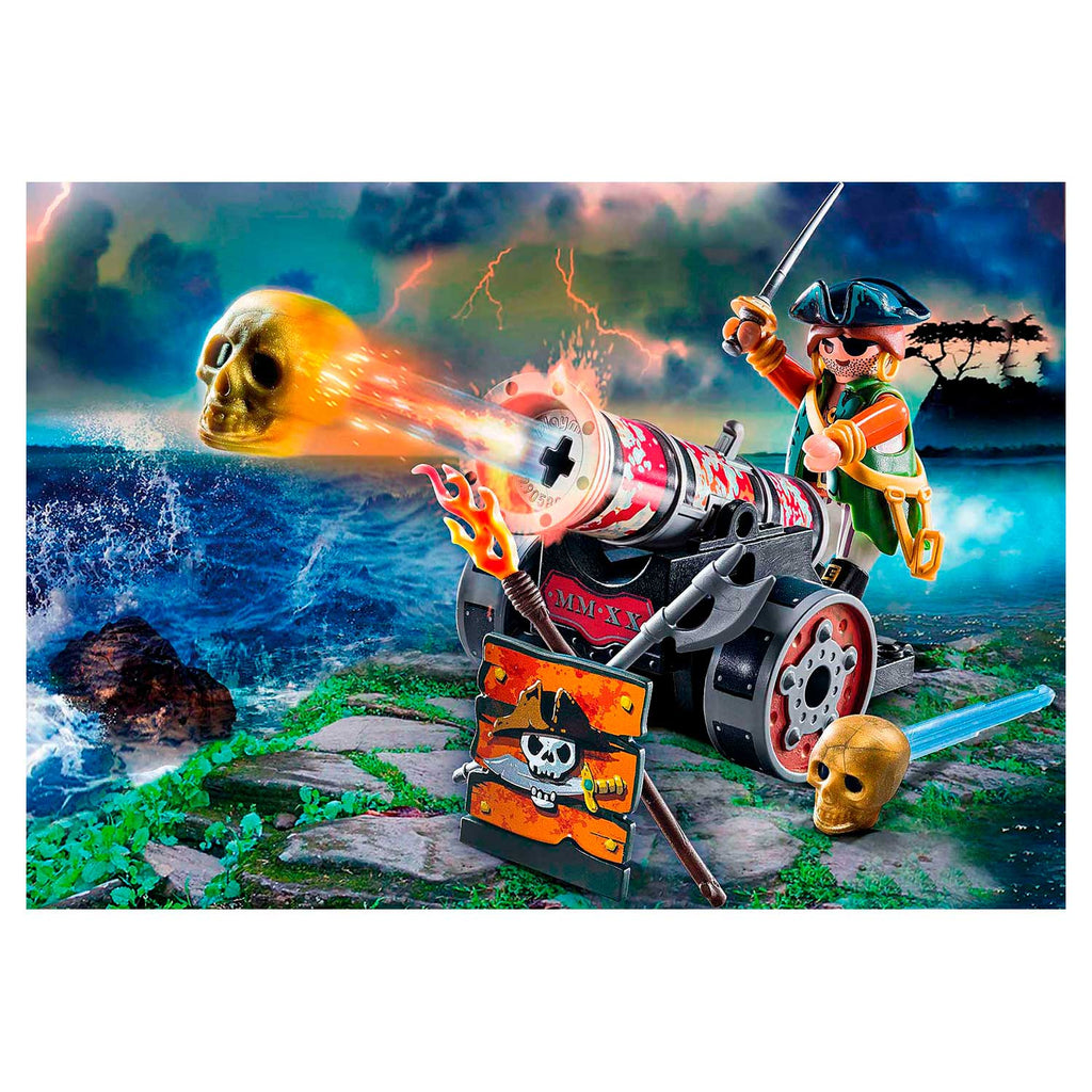 Playmobil Pirates Piraat met Kanon - 70415