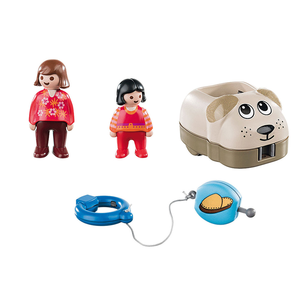 Playmobil 1.2.3. Hondentrein 70406