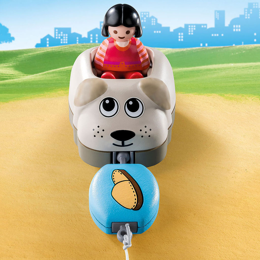 Playmobil 1.2.3. Hondentrein 70406