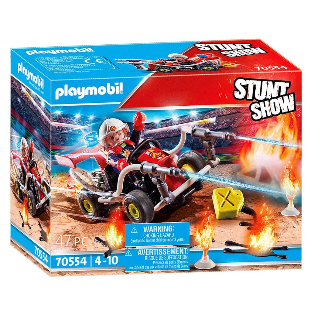 Playmobil Stuntshow Brandweerkart 70554