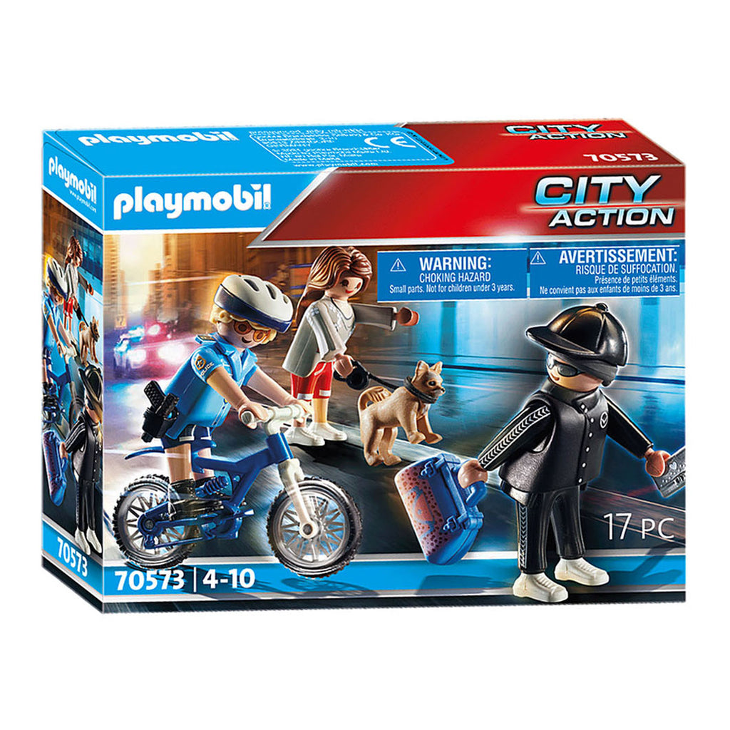 Playmobil City Action Politie Achtervolging van de Zakkenroller 70573