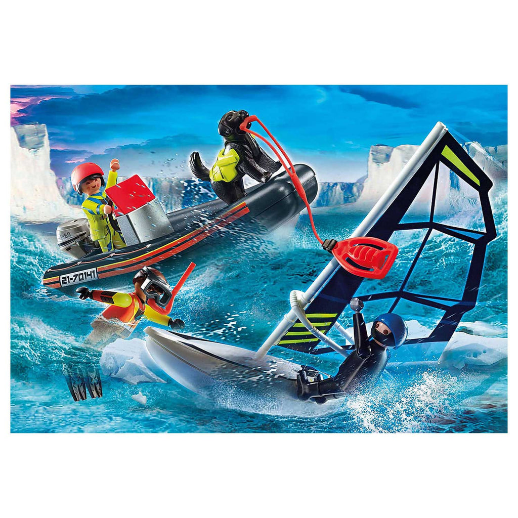 Playmobil City Action Redding met Poolglijder met Sleepboot 70141