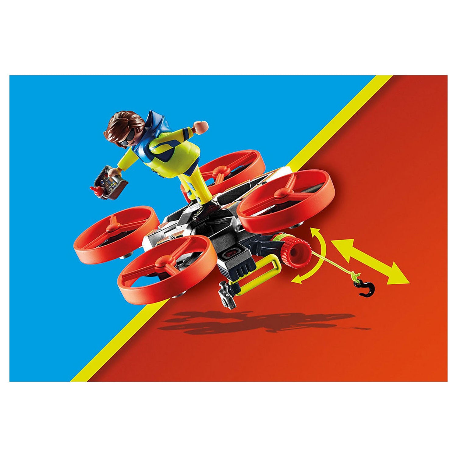 Playmobil City Action Reddingsduiker met Reddingsdrone 70143