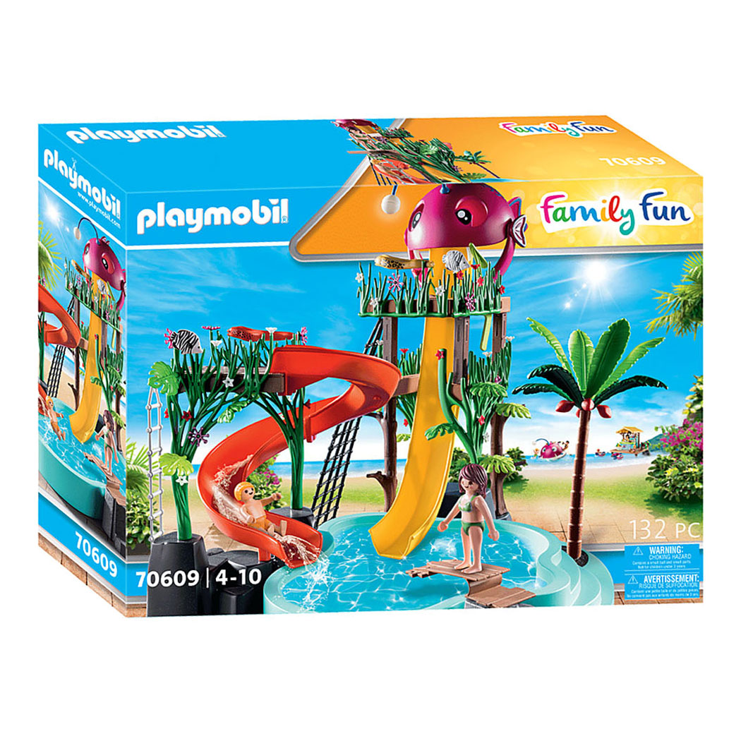 Playmobil Family Fun Waterpark met Glijbanen 70609