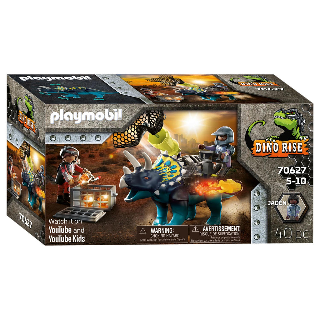 Playmobil Playmobil Rise Triceratops De Legendarische Stenen 70627