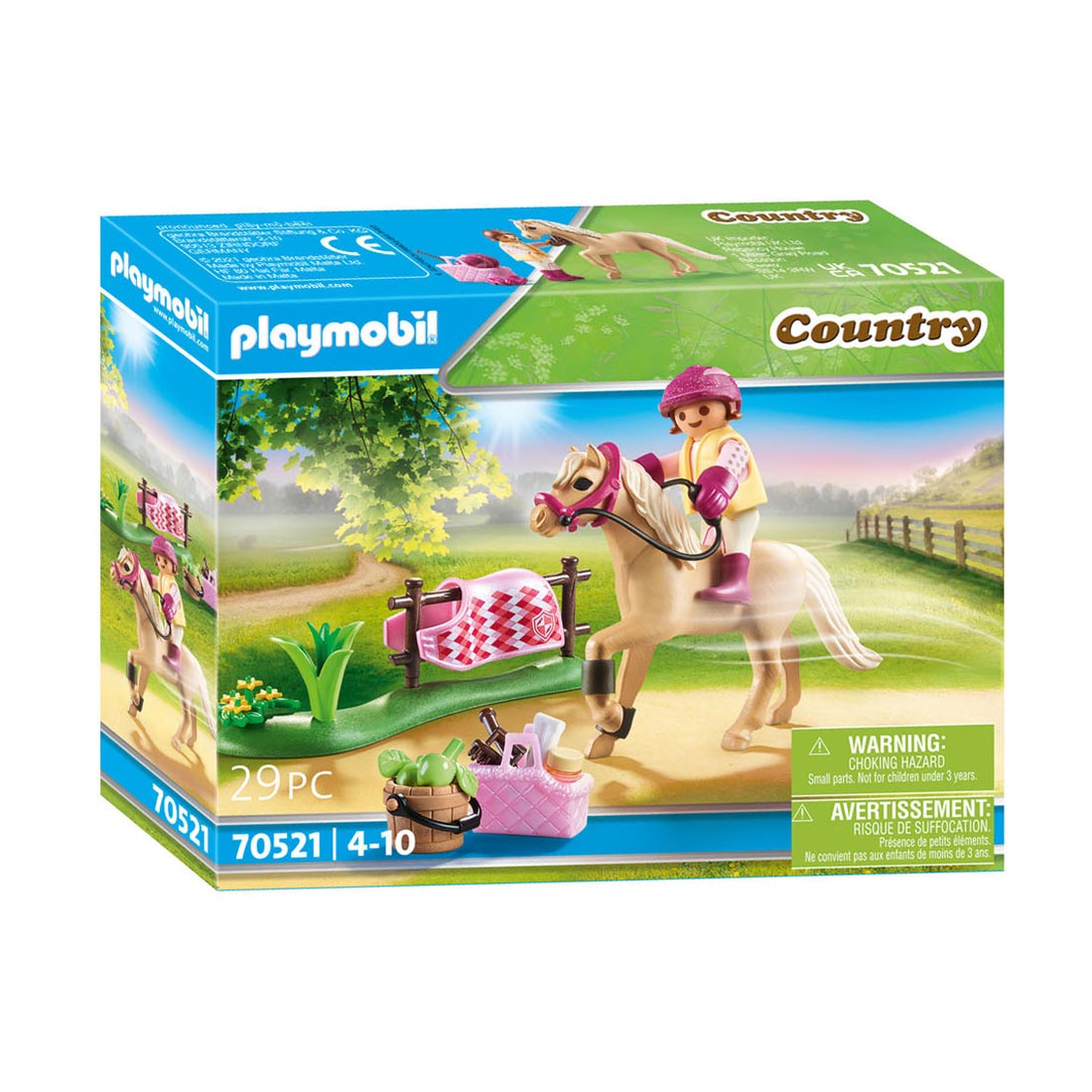 Playmobil Country Collectie Pony Duitse rijpony 70521