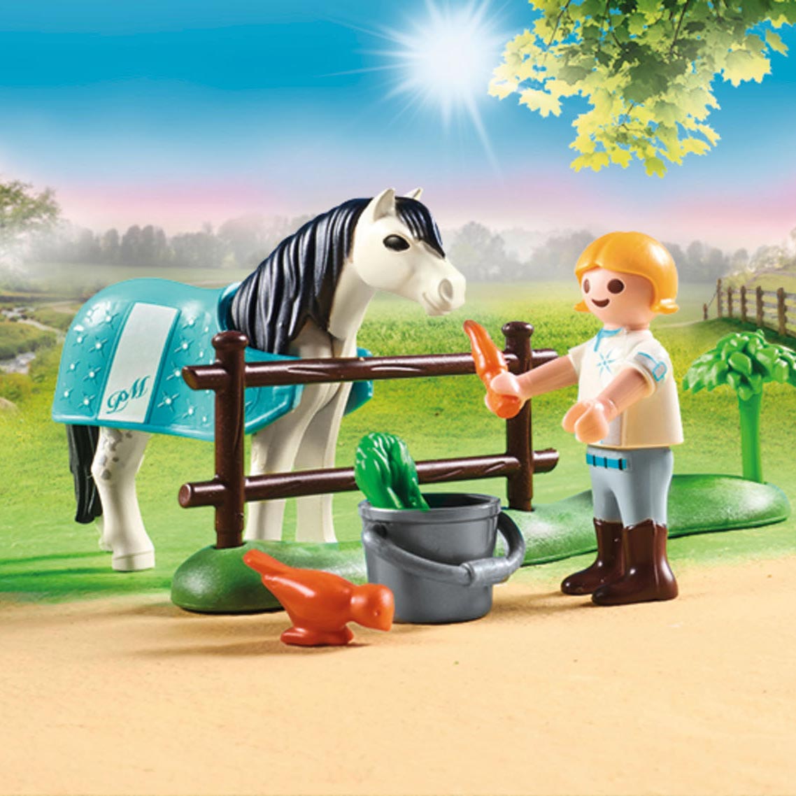 playmobil 70522 country collectie pony klassiek