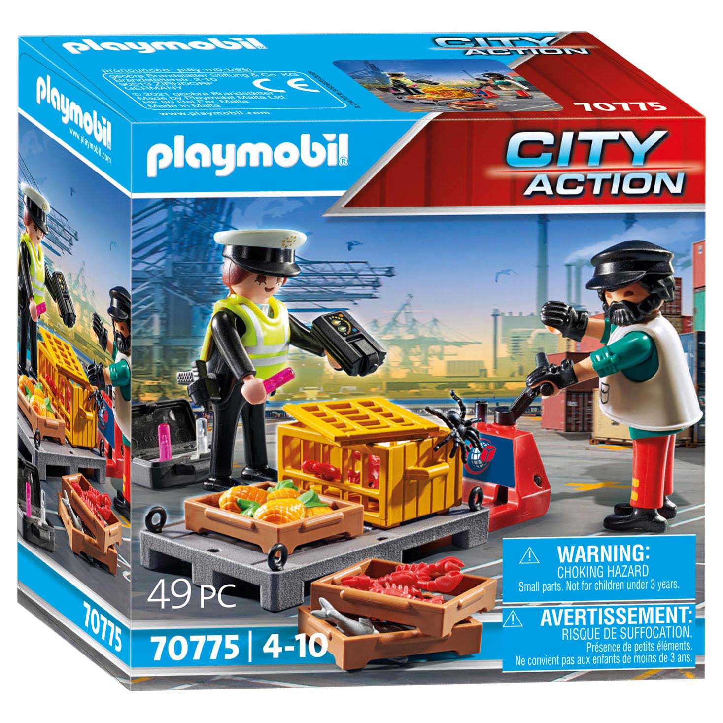 Playmobil 70775 douanecontrole | 2 stuks