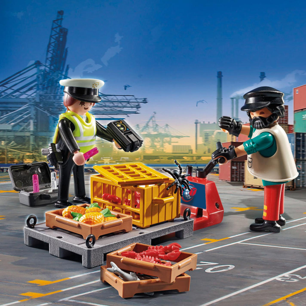 Playmobil 70775 douanecontrole | 2 stuks