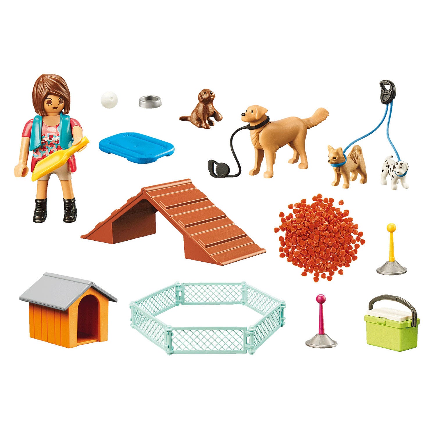Playmobil 70676 city life gift set hondentrainster
