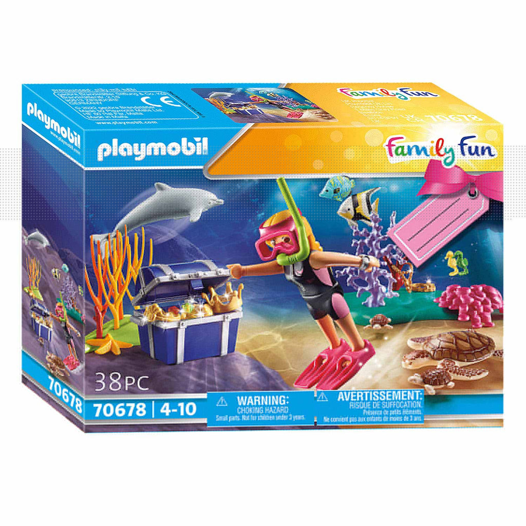 Playmobil Family Fun Cadeauset Schatduiker 70678