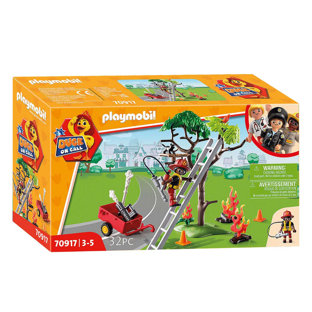 Playmobil Duck On Call Brandweeractie Red de Kat! 70917