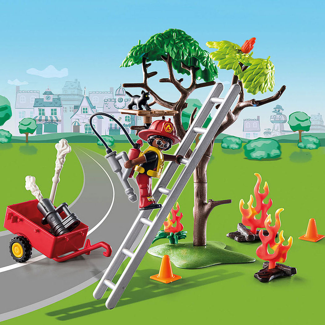 Playmobil Duck On Call Brandweeractie Red de Kat! 70917