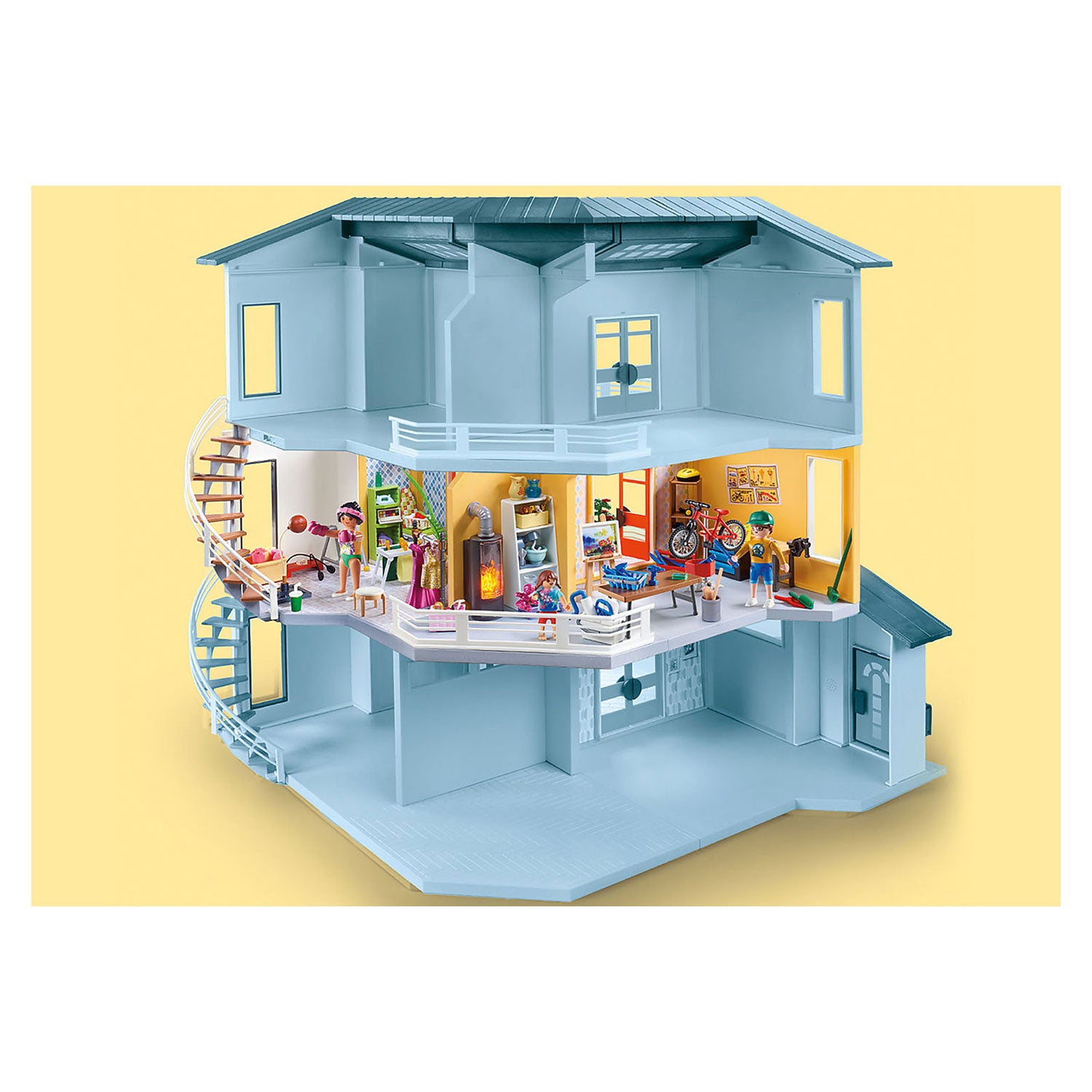Playmobil City Life Verdiepinguitbreiding Woonhuis 70986