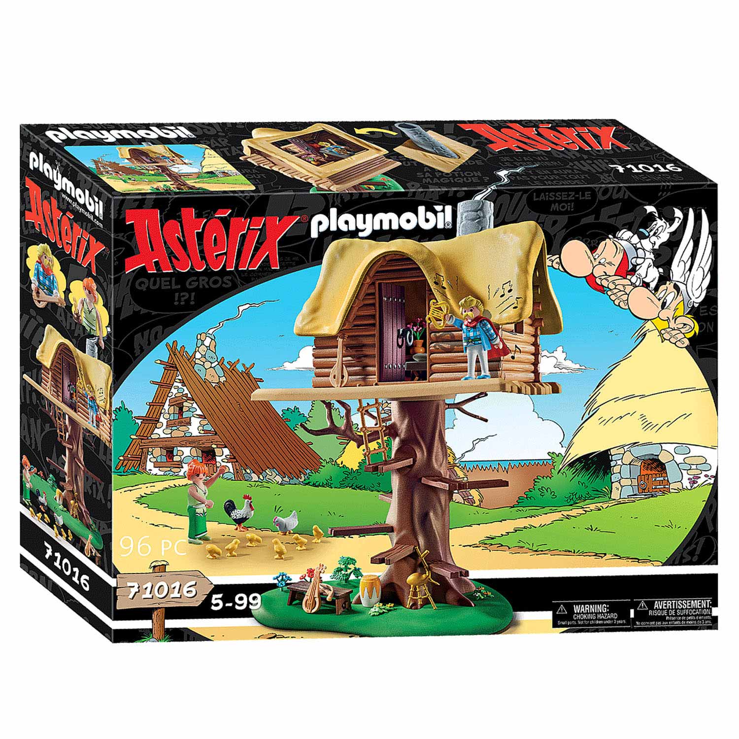 Playmobil Asterix Kakofonix Met Boomhut 71016