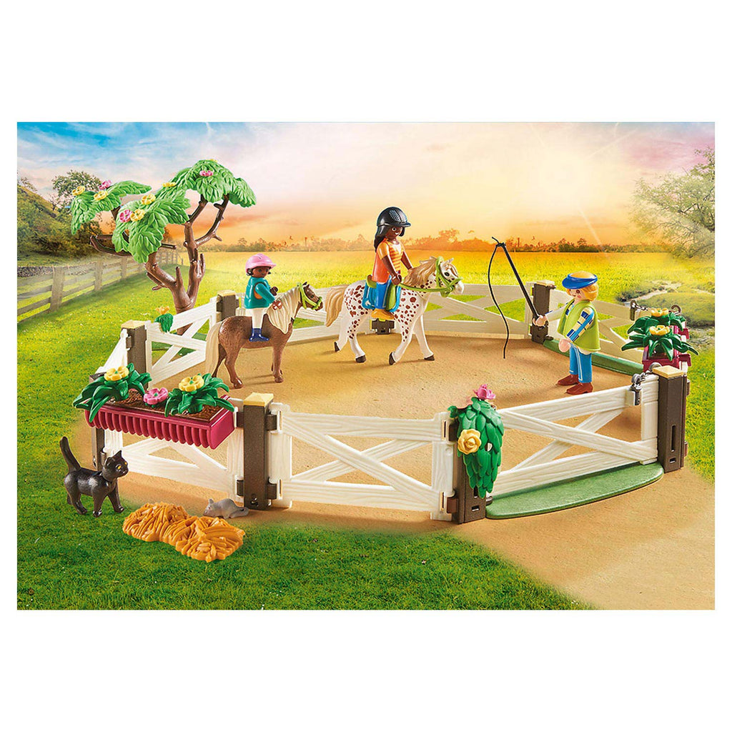 Playmobil Country Rijlessen met Paardenboxen 70995
