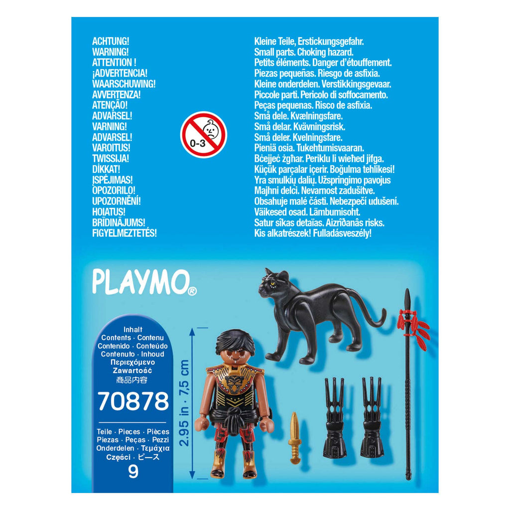 Playmobil Specials Krijger met Panter 70878