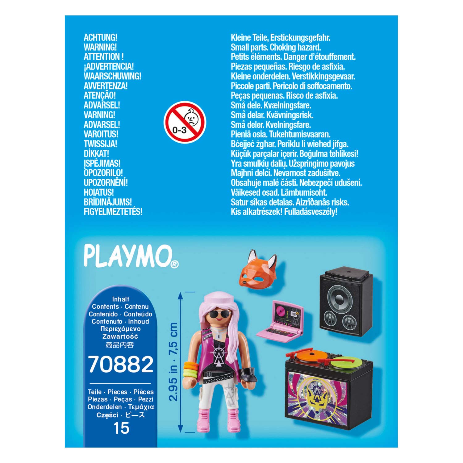 Playmobil Specials DJ met Draaitafel 70882