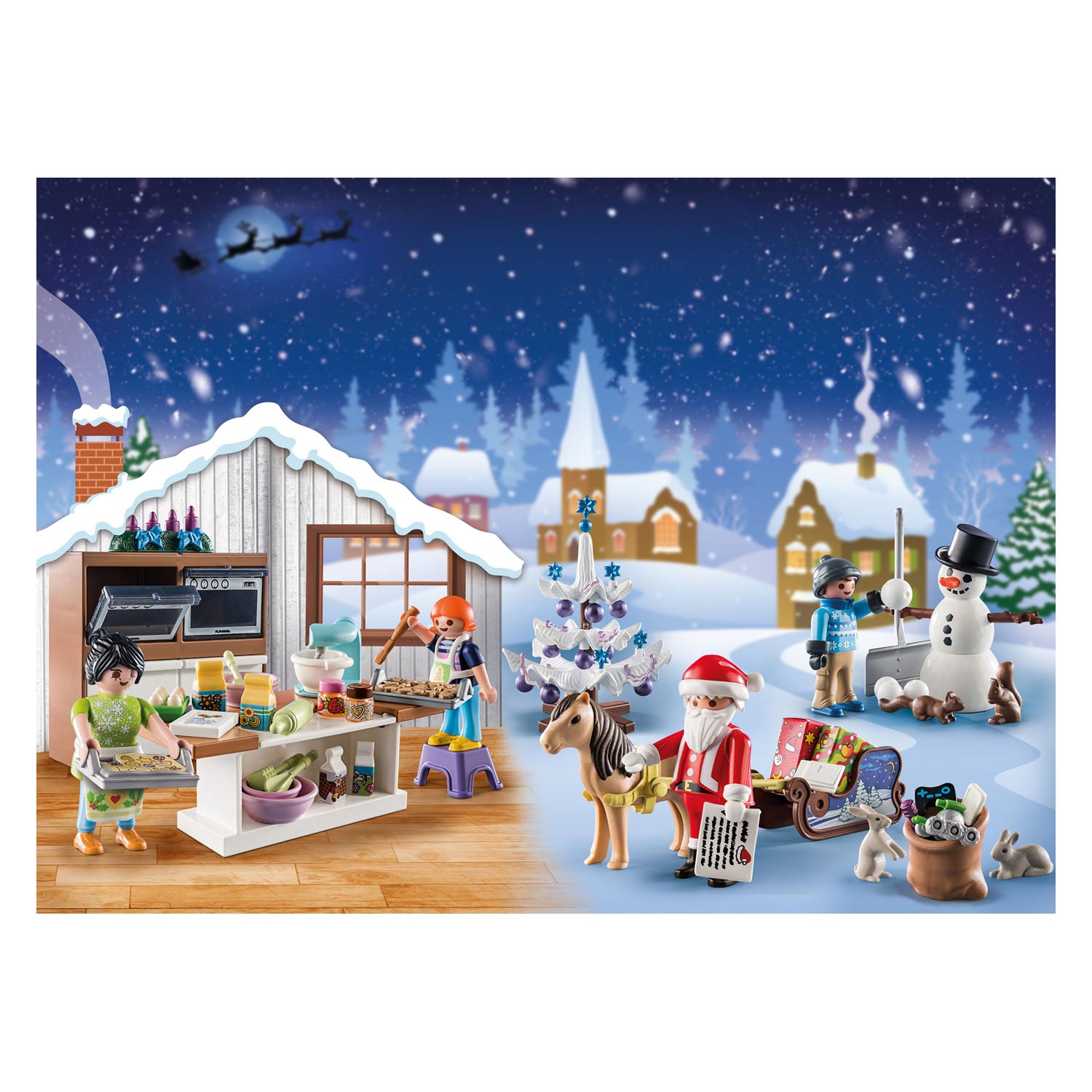 Playmobil Adventskalender Kerstkoekjes Bakken 71088