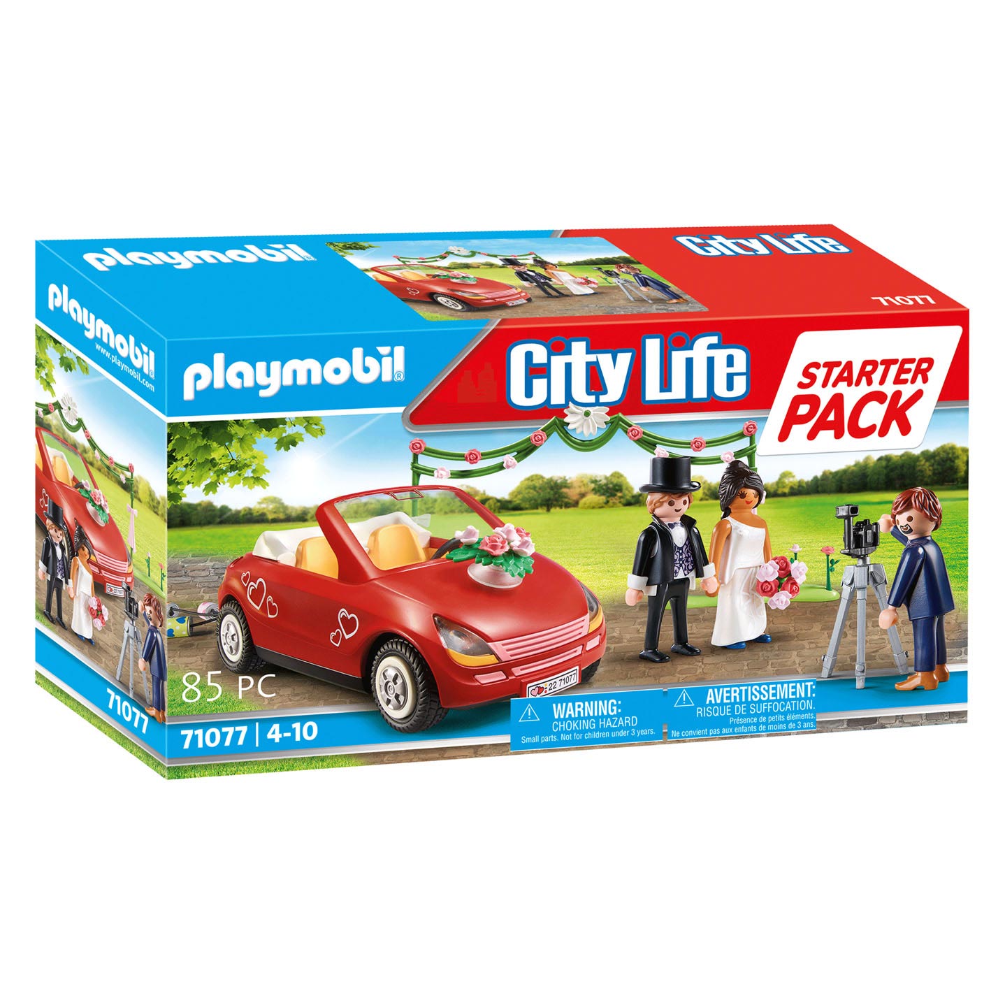 PLAYMOBIL City Life Starterpack Bruiloft 71077