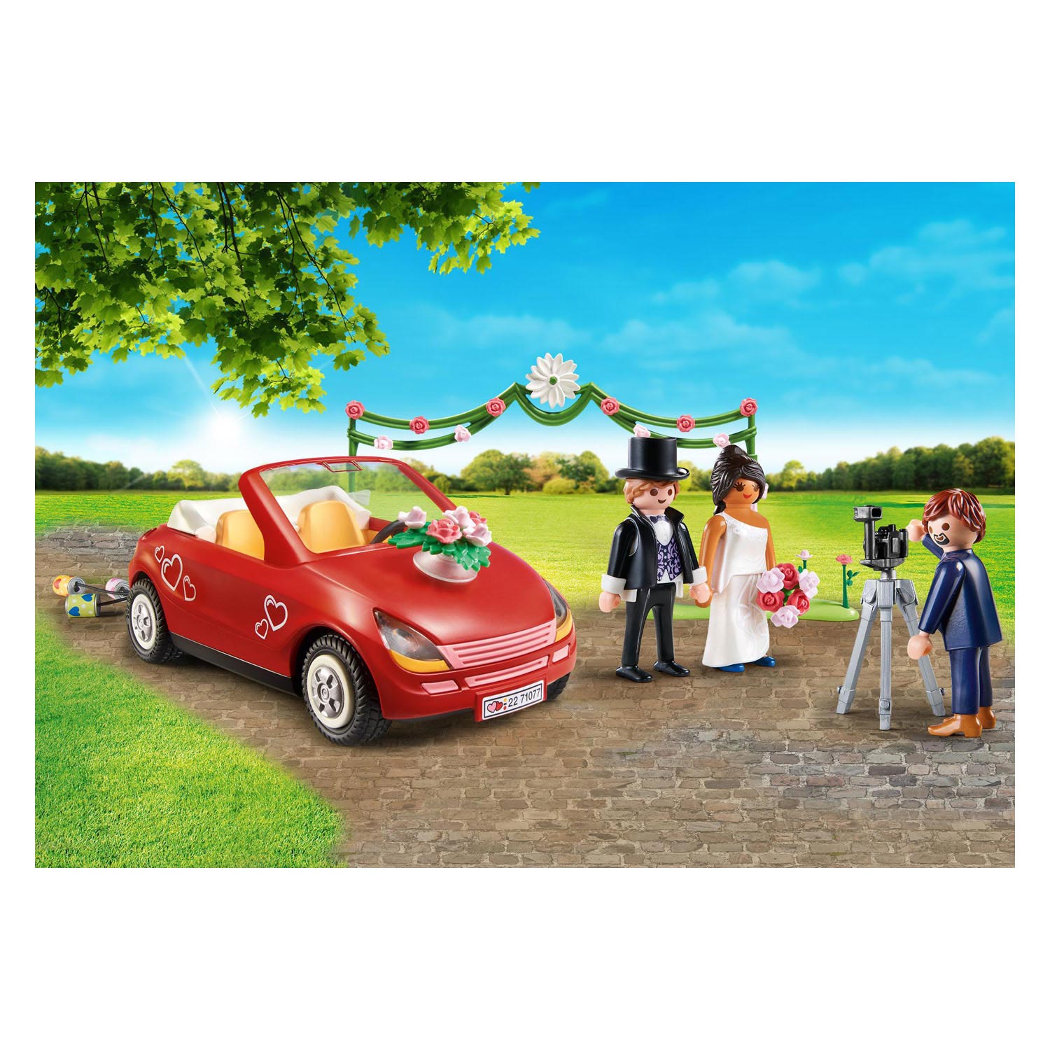 PLAYMOBIL City Life Starterpack Bruiloft 71077