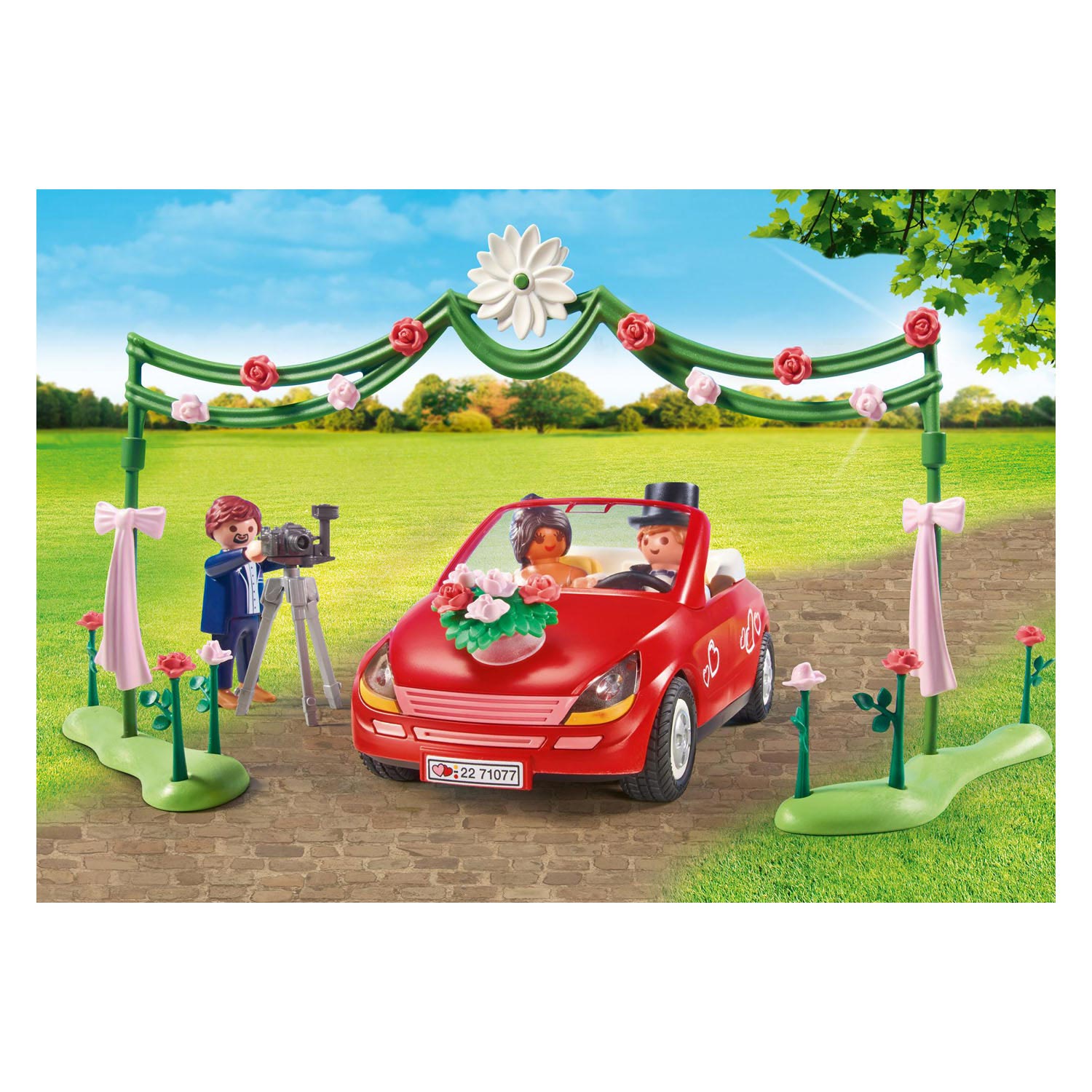 PLAYMOBIL City Life Starterpack Bruiloft 71077