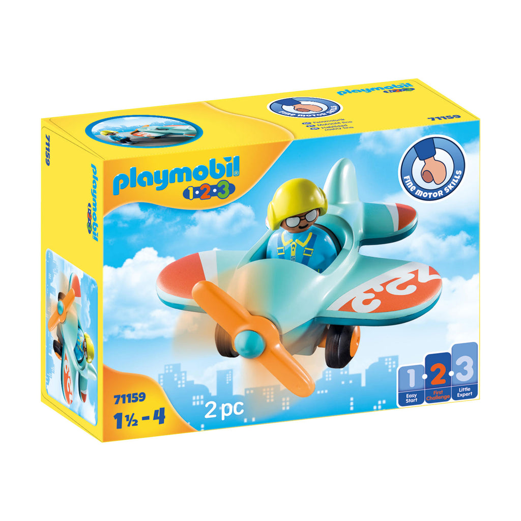 Playmobil 1.2.3. Vliegtuig 71159