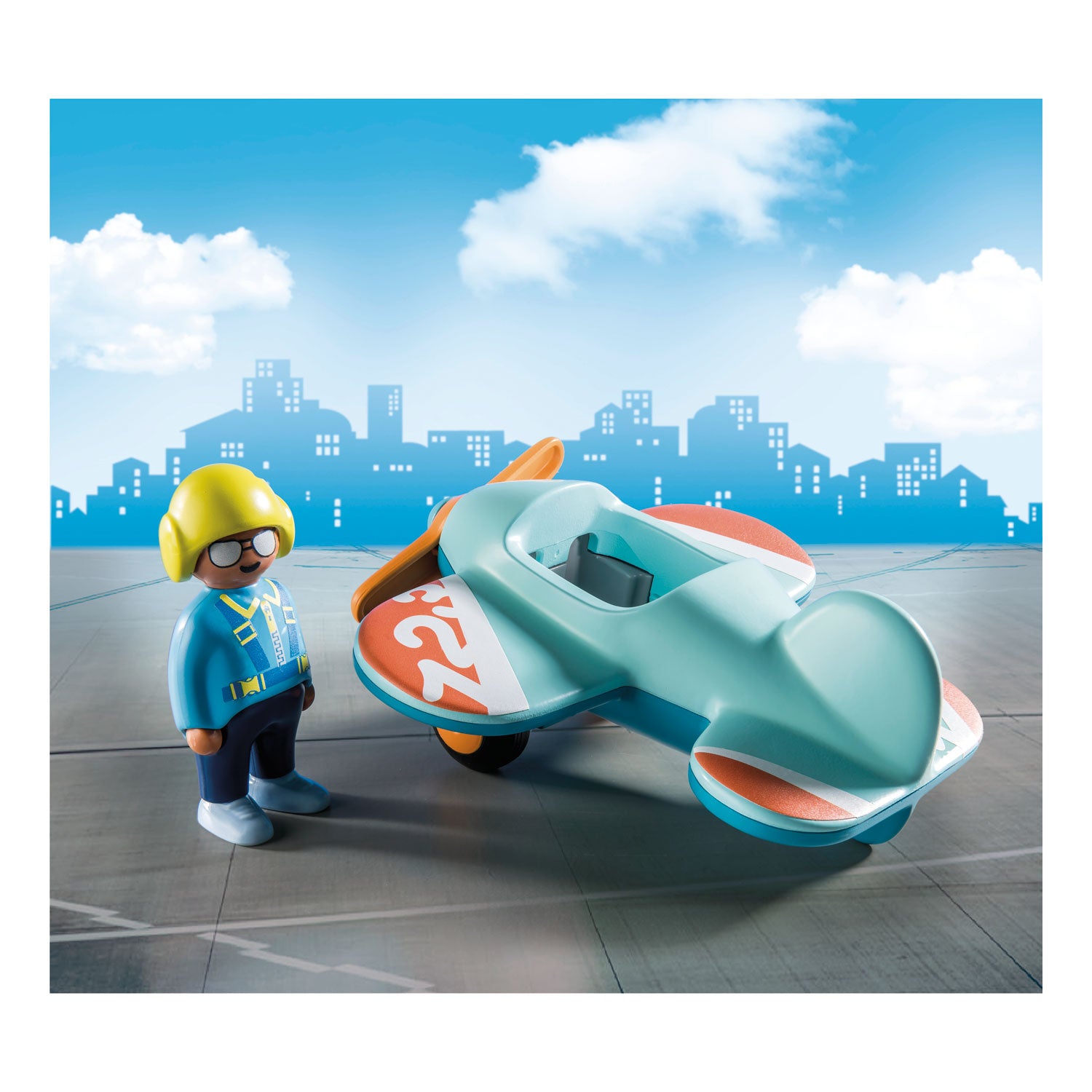 Playmobil 1.2.3. Vliegtuig 71159