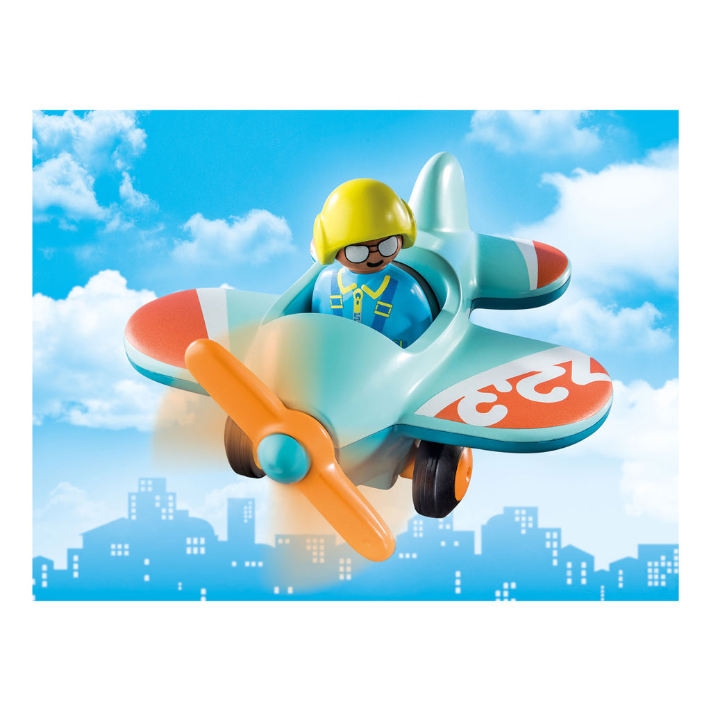 Playmobil 1.2.3. Vliegtuig 71159