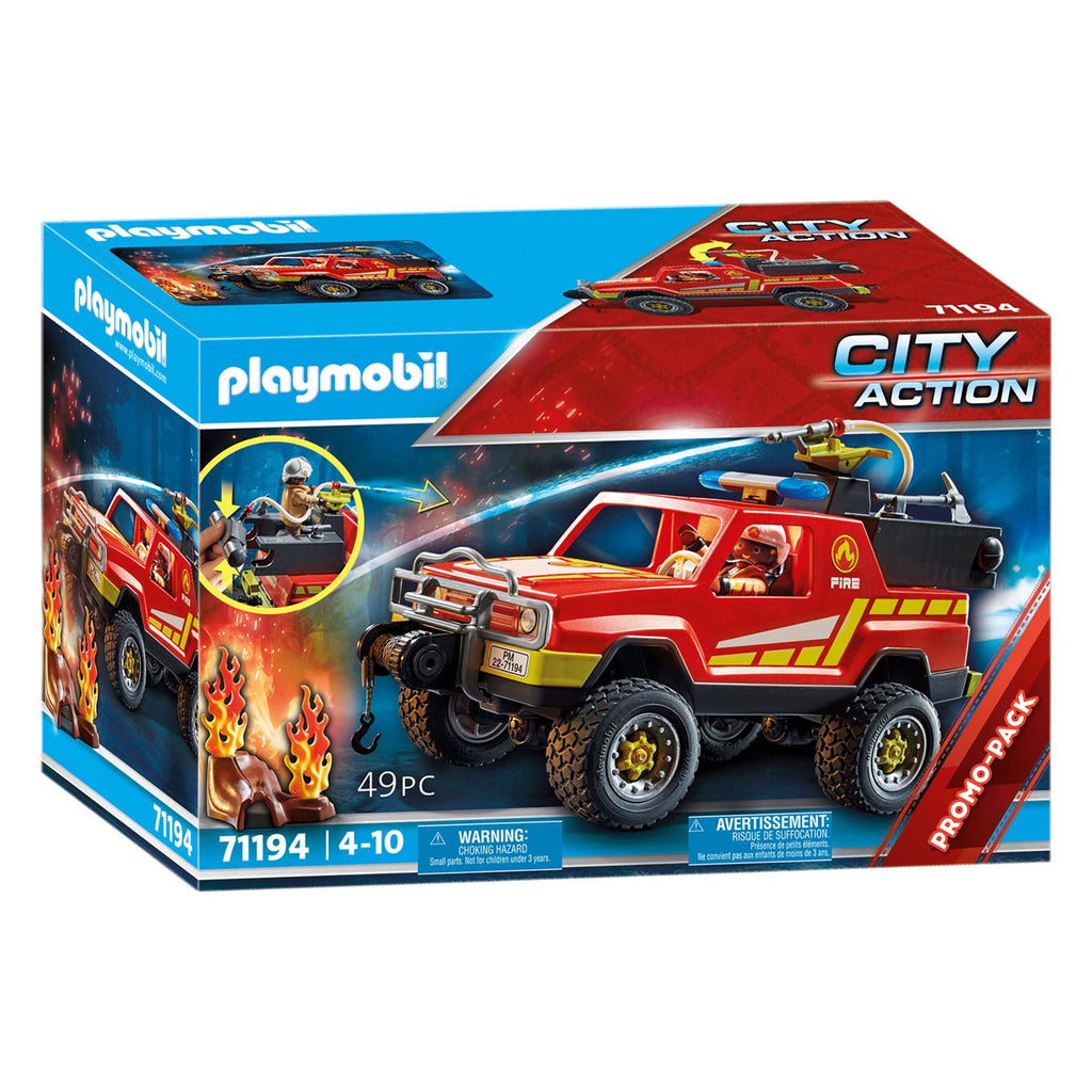 Playmobil City Action Brandweerwagen 71194
