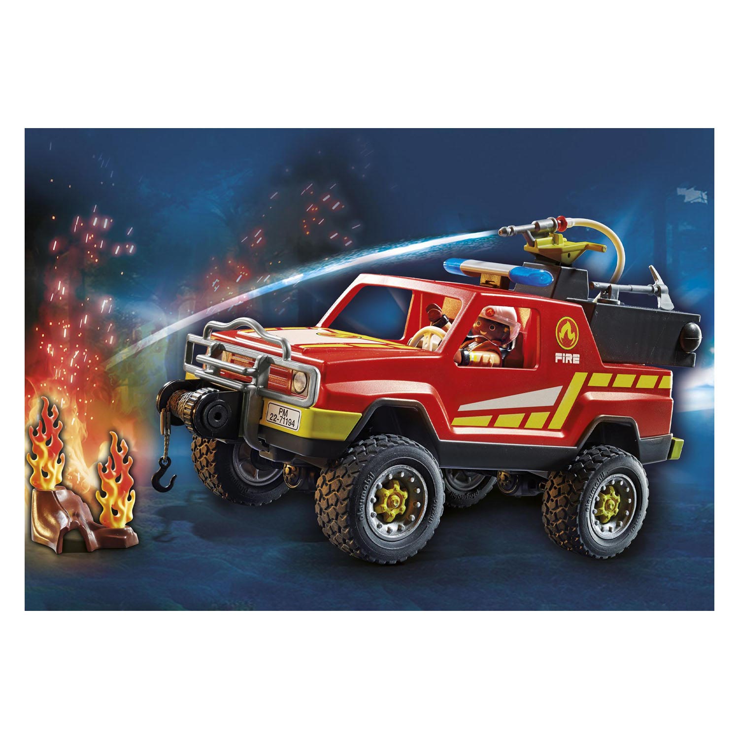 Playmobil City Action Brandweerwagen 71194