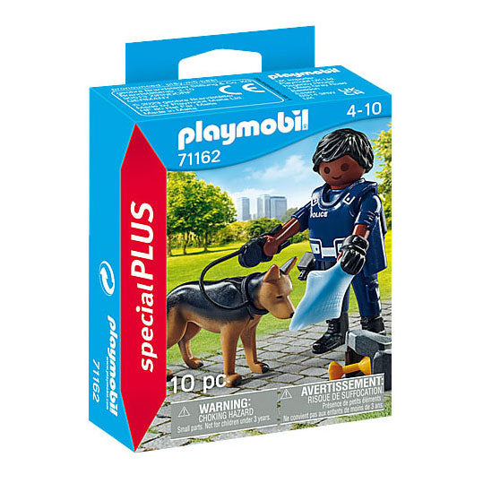 Playmobil 71162 politieagent met speurhond | 2 stuks