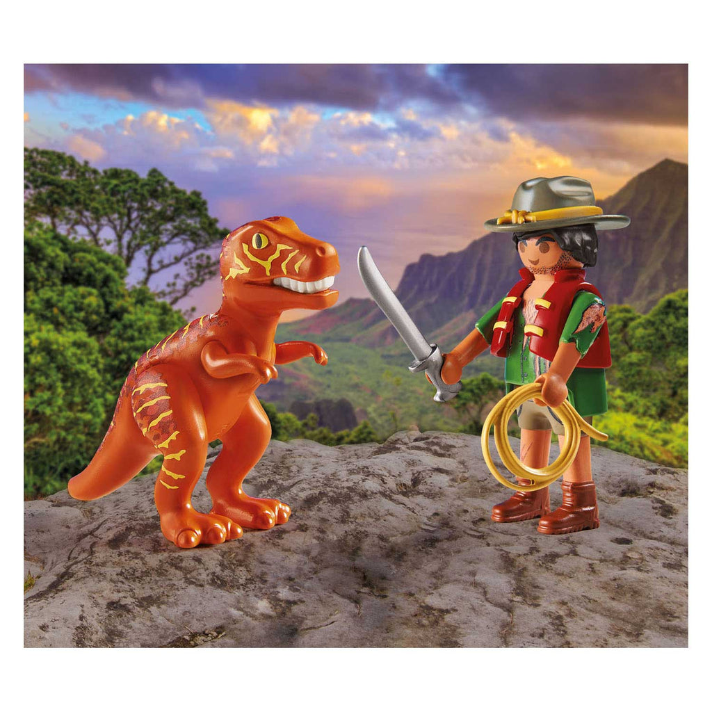 Playmobil Duopack Avonturier met T-Rex 71206