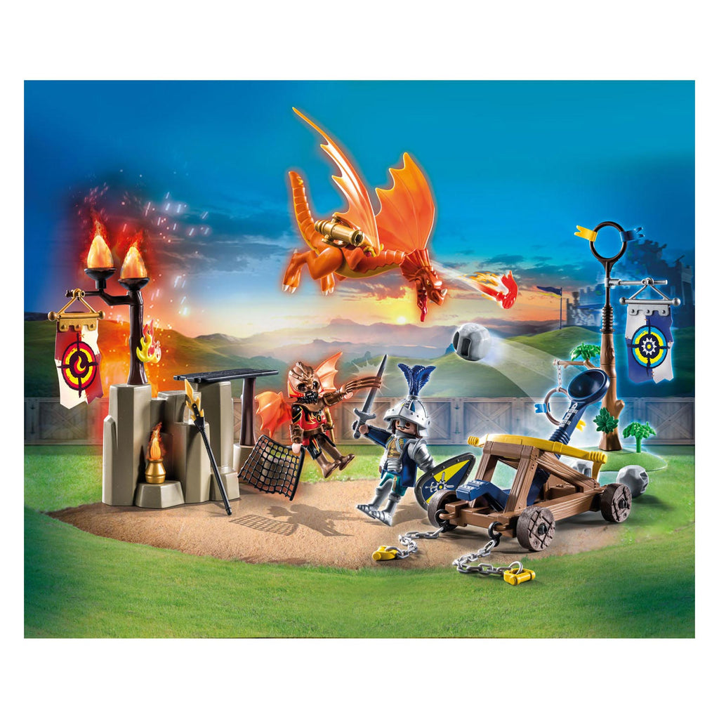 Playmobil Novelmore vs Burnham Raiders Toernooi terrein 71210