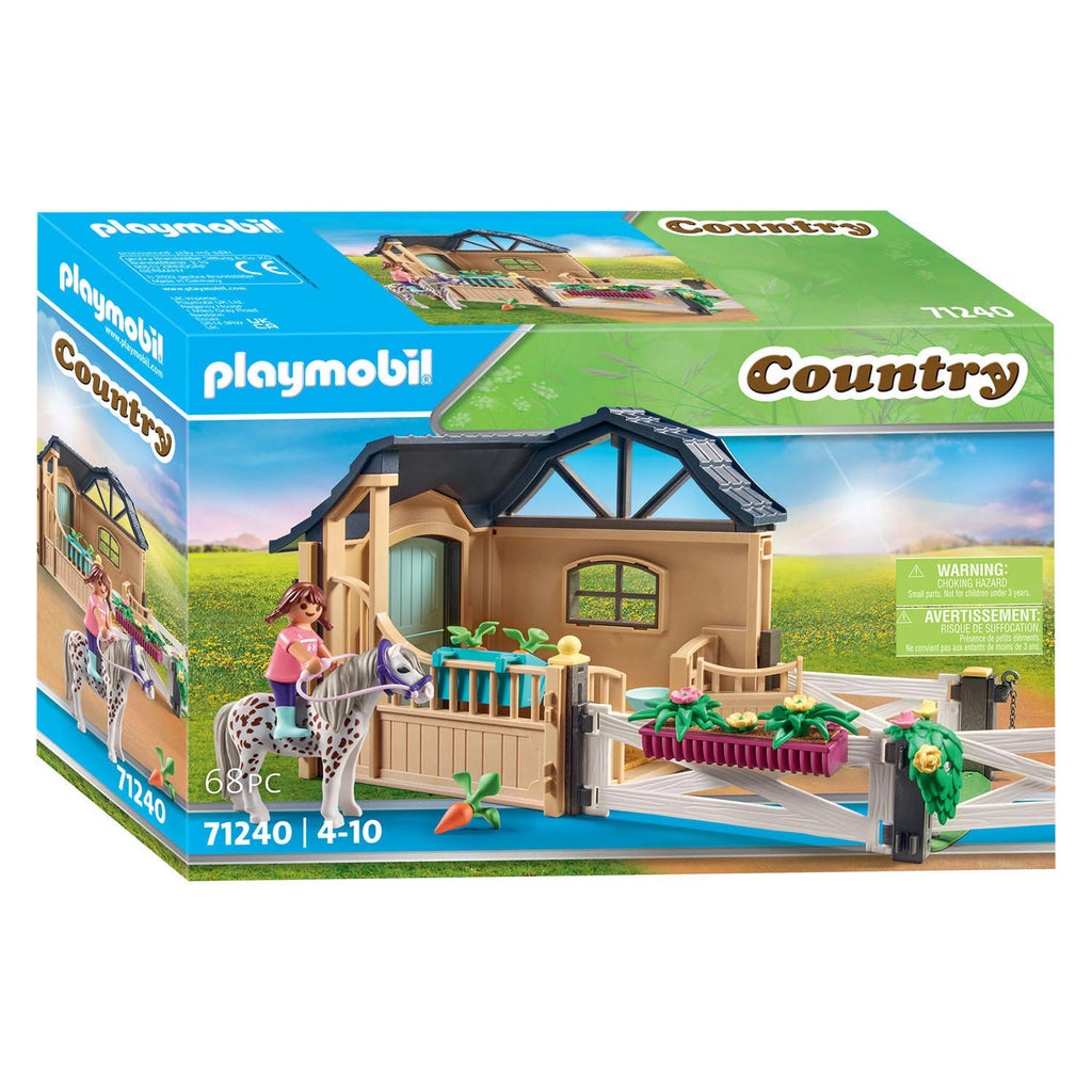 Playmobil country paarden rijstal 71240