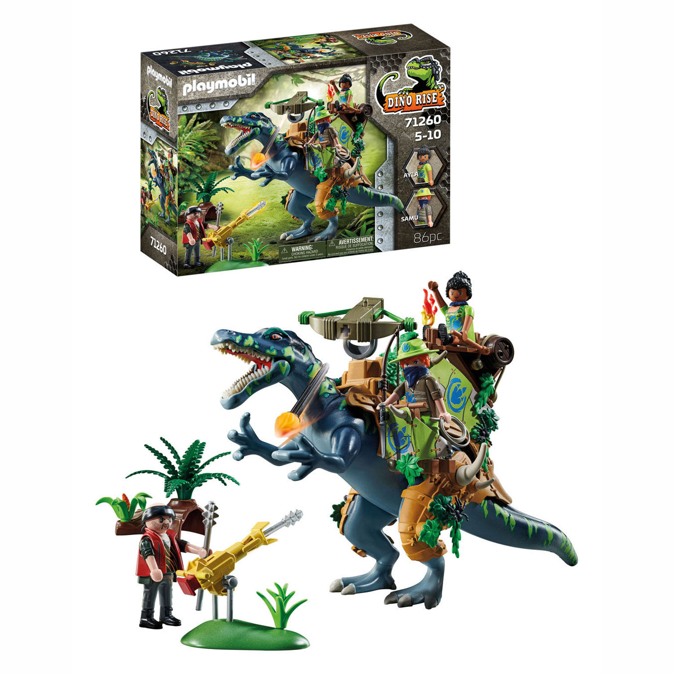 Playmobil Rise Spinosaurus 71260