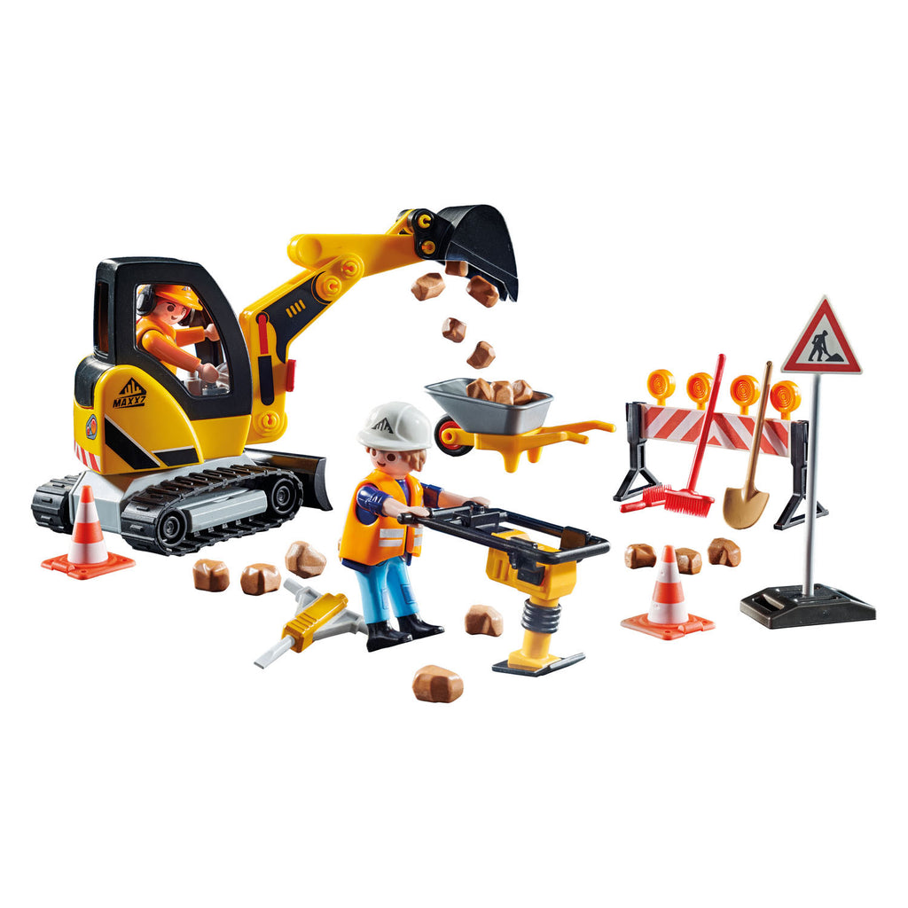 Playmobil City Action Wegenbouw 71045